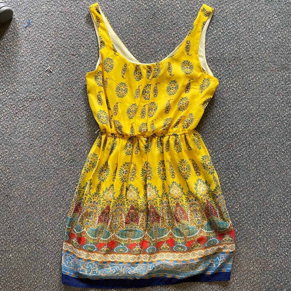 Love Reign Patterned Dress